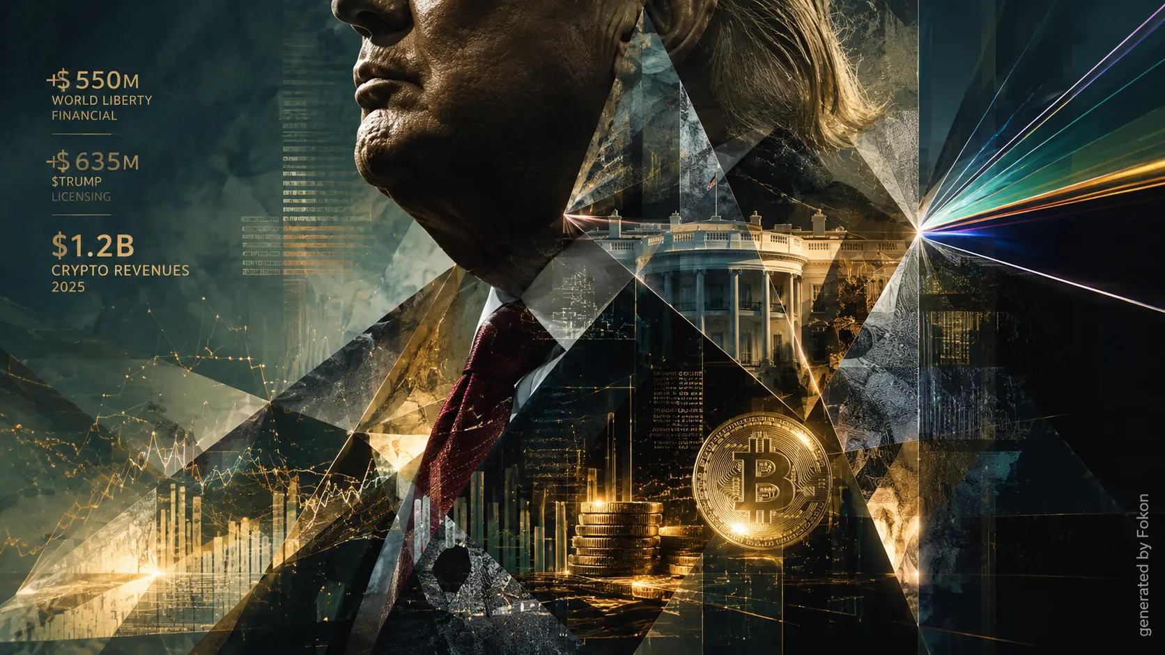 États-Unis : Donald Trump a déclaré 1,2 milliard de dollars de revenus crypto en 2025