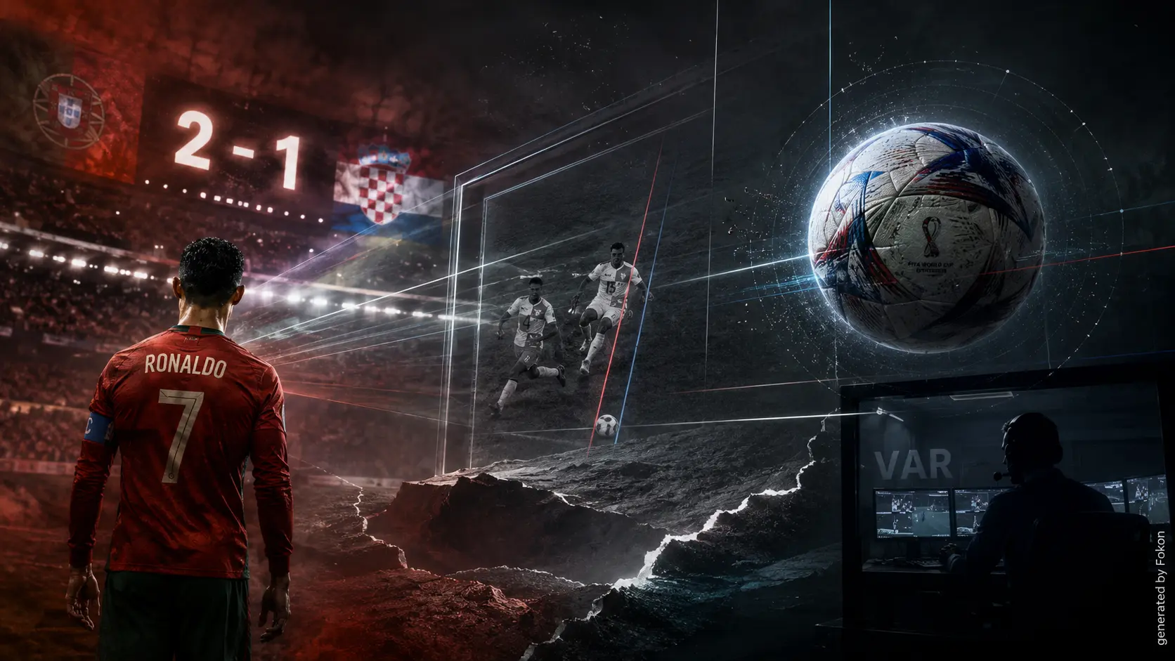 Portugal-Croatie : le Portugal s’impose 2-1 et rejoint l’Espagne après un but annulé