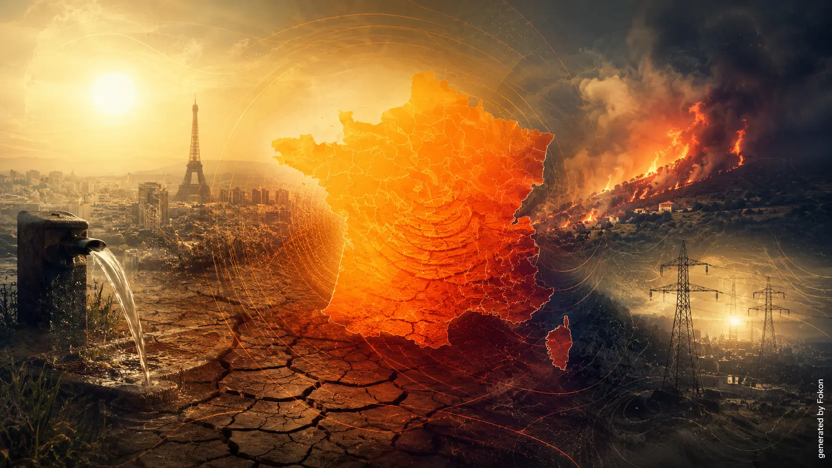 Canicule en France : Météo-France place 61 départements en vigilance orange