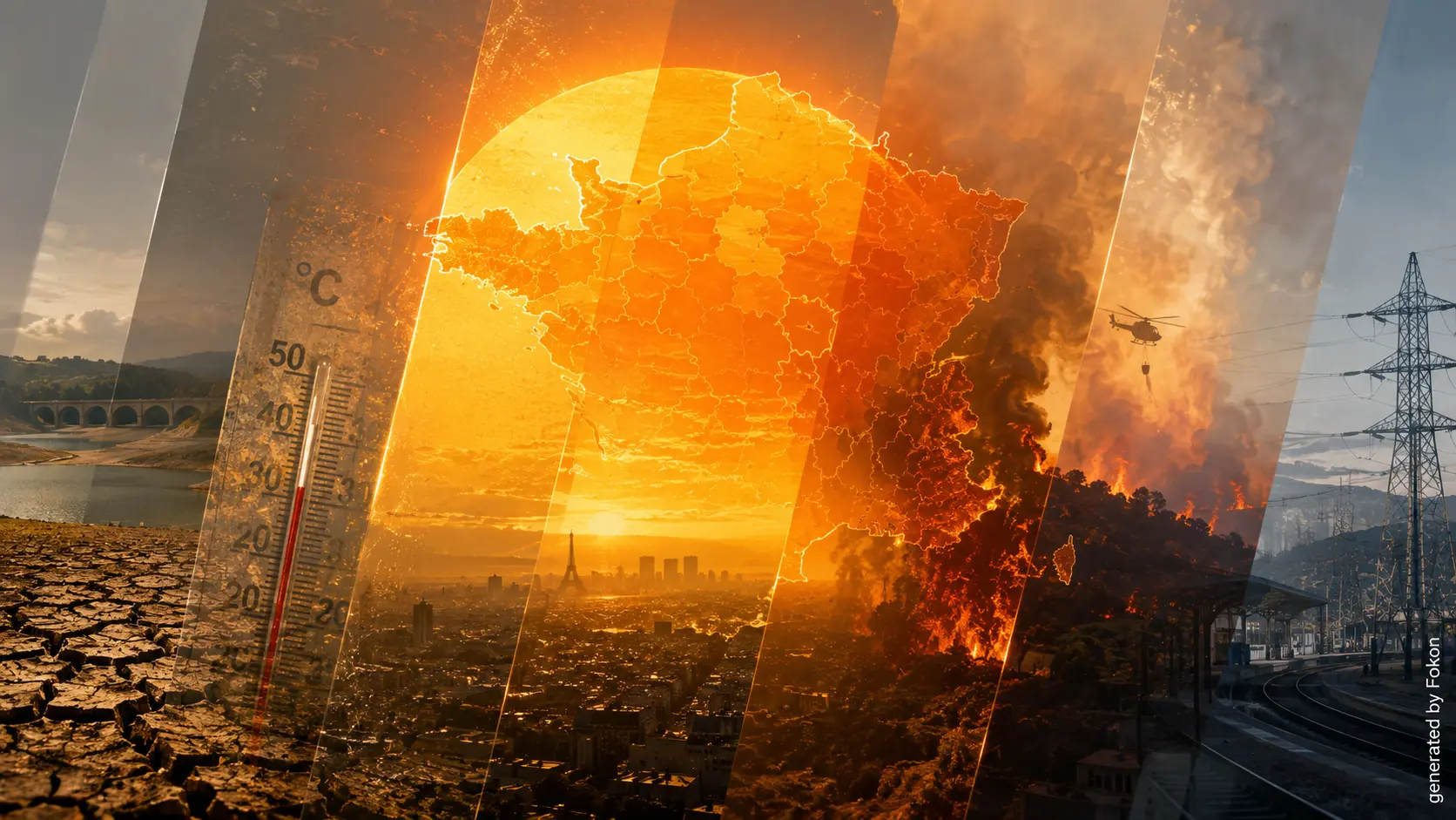Canicule en France : Météo-France place 67 départements en vigilance orange