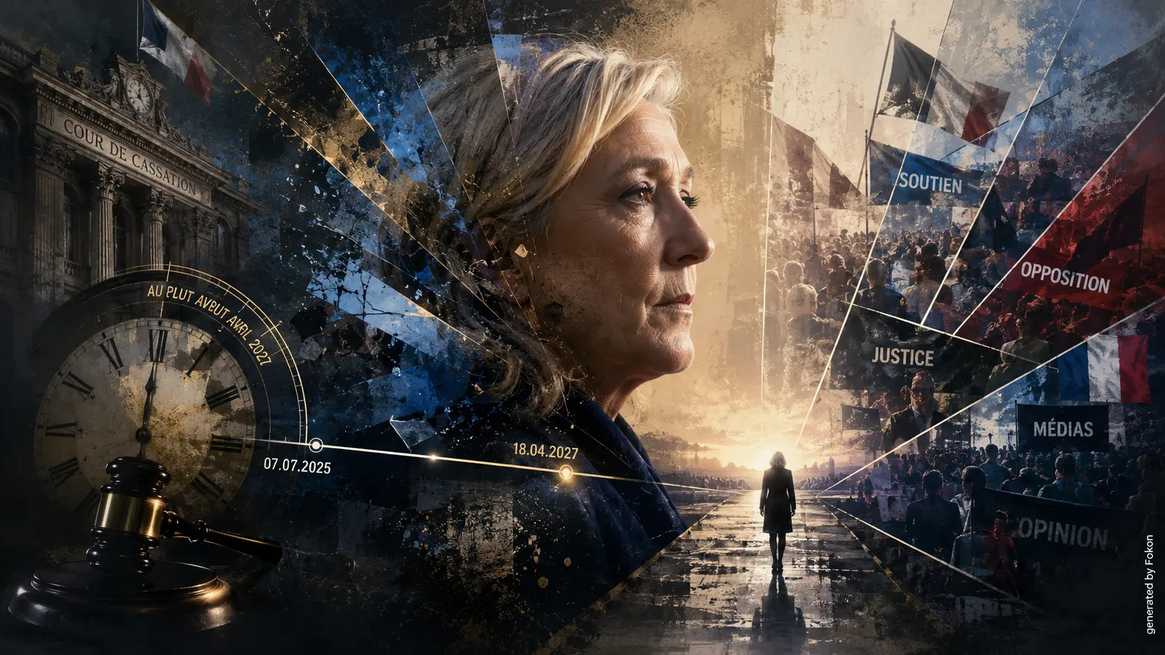 Présidentielle 2027 : Marine Le Pen maintient sa candidature après sa condamnation en appel