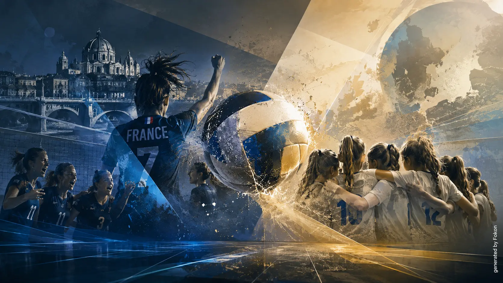 Volley féminin : les Bleues gagnent en Serbie, les U18 vont en demi-finales de l’Euro
