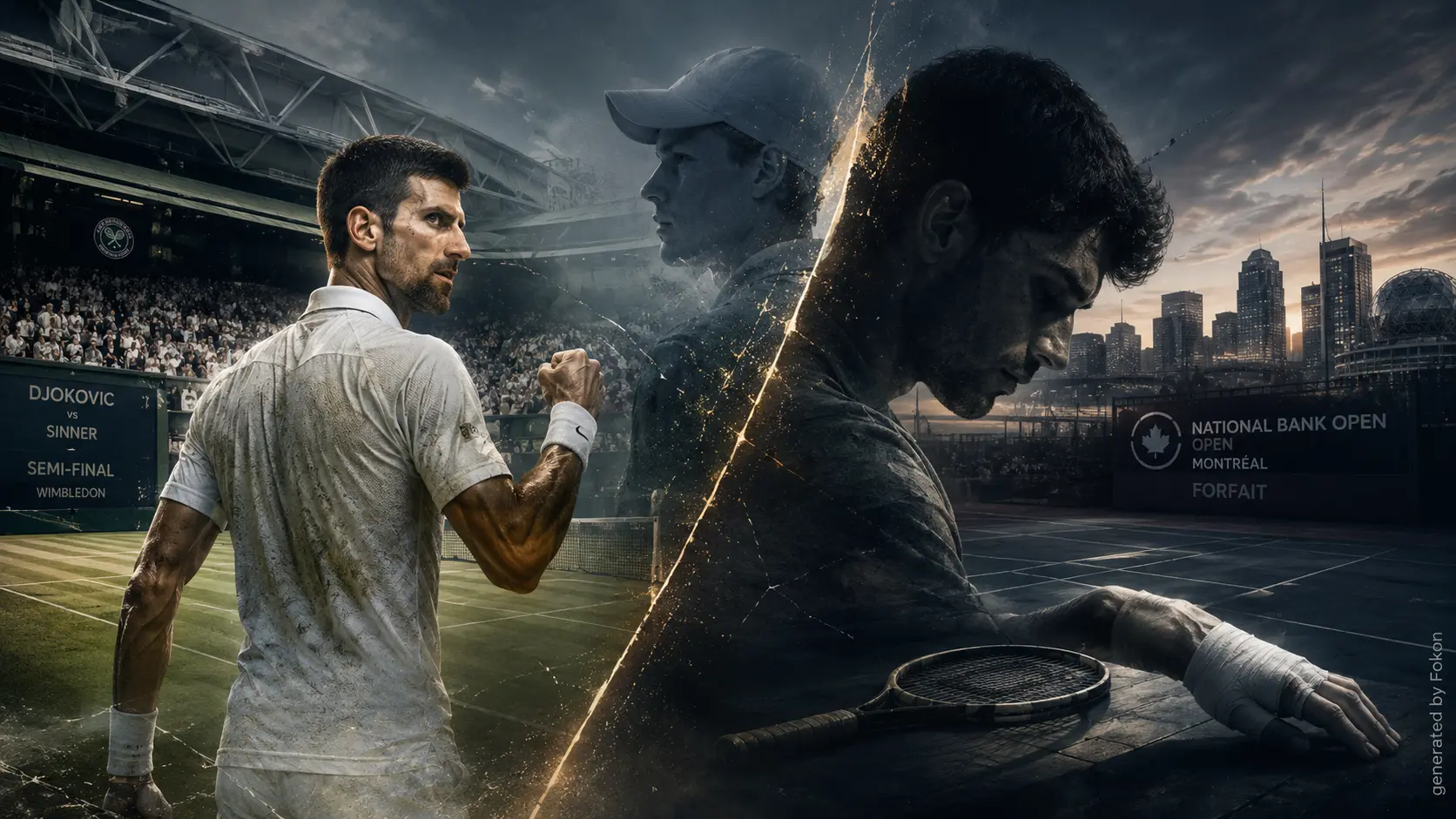 Wimbledon : Novak Djokovic retrouve les demi-finales, Carlos Alcaraz repousse encore son retour