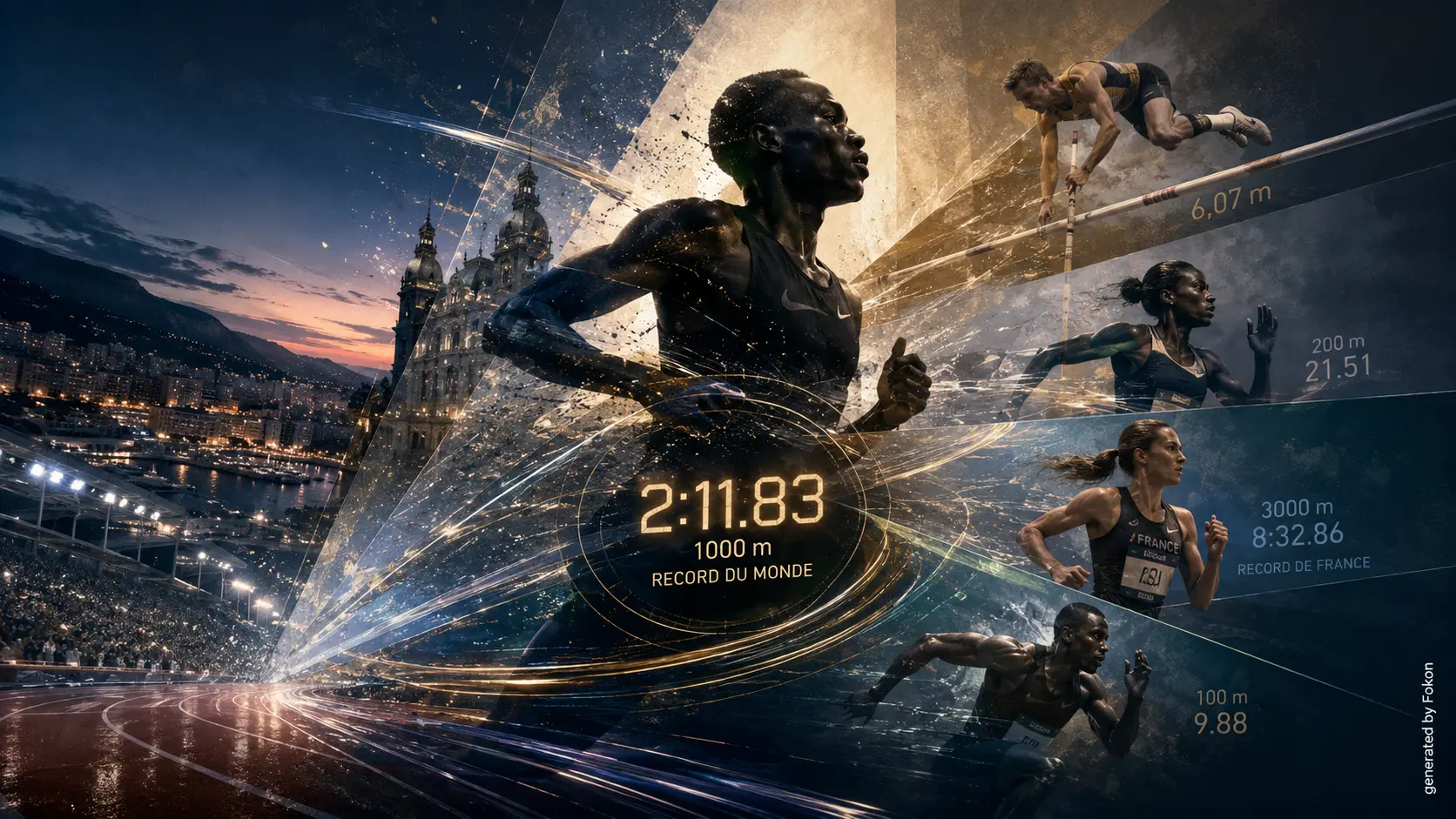 Diamond League à Monaco : Wanyonyi bat le record du monde du 1 000 m