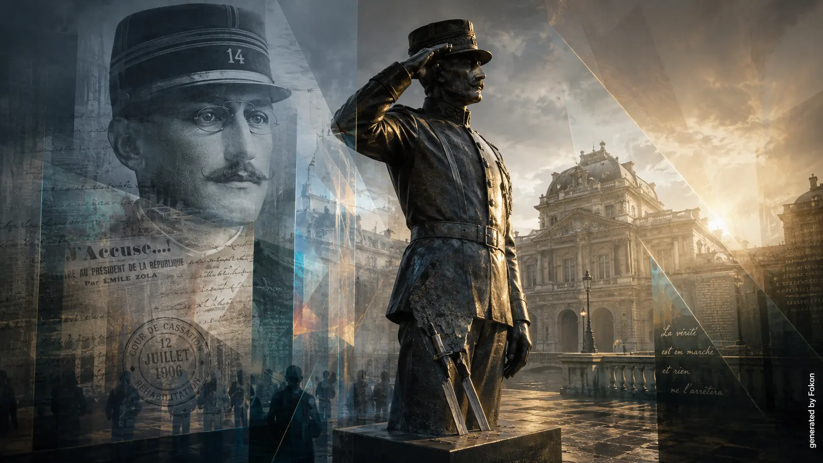 Hommage à Alfred Dreyfus : Emmanuel Macron inaugure une statue et alerte sur l’antisémitisme