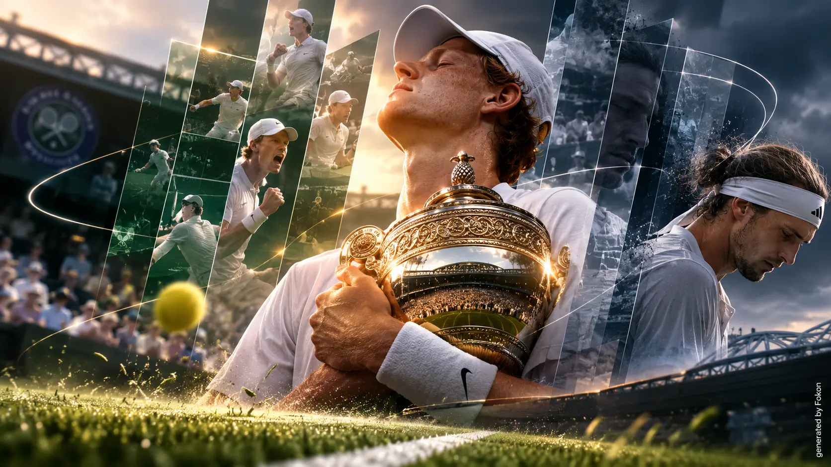 Wimbledon : Jannik Sinner conserve son titre en battant Alexander Zverev en finale