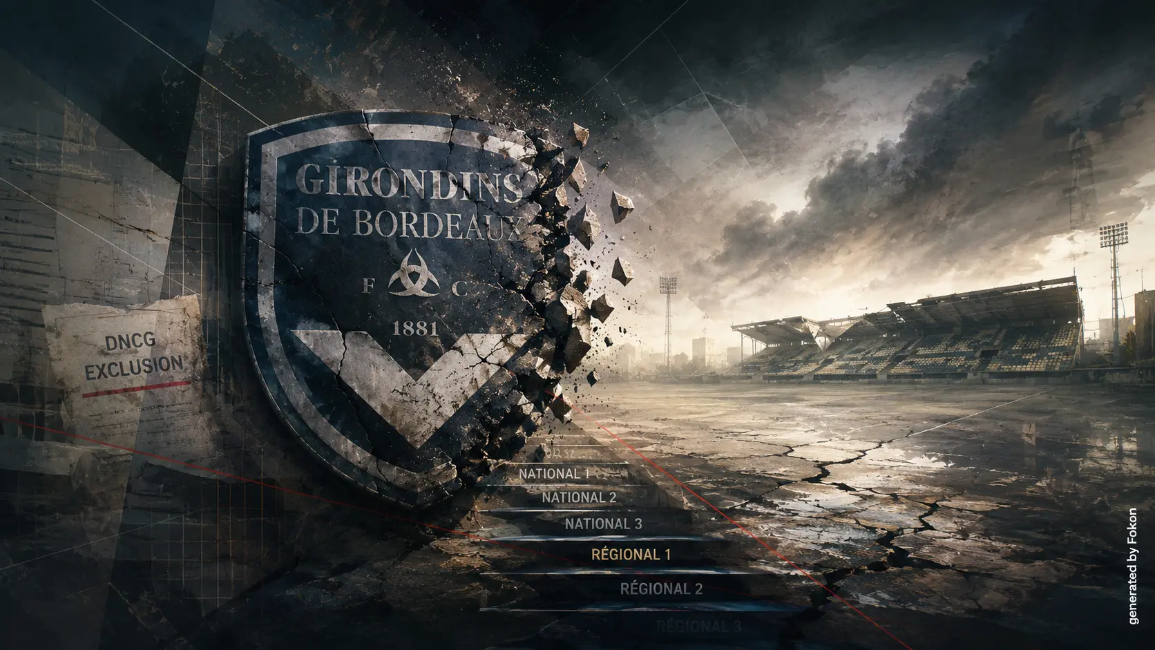 Girondins de Bordeaux : la DNCG a confirmé l’exclusion des championnats nationaux