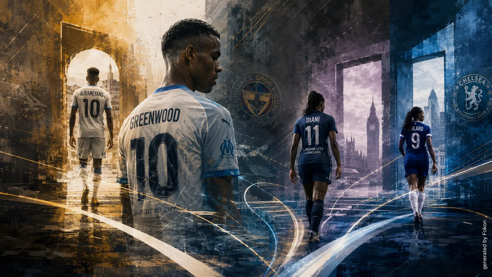 Mercato football : Aubameyang, Greenwood et Diani ont marqué la journée des transferts