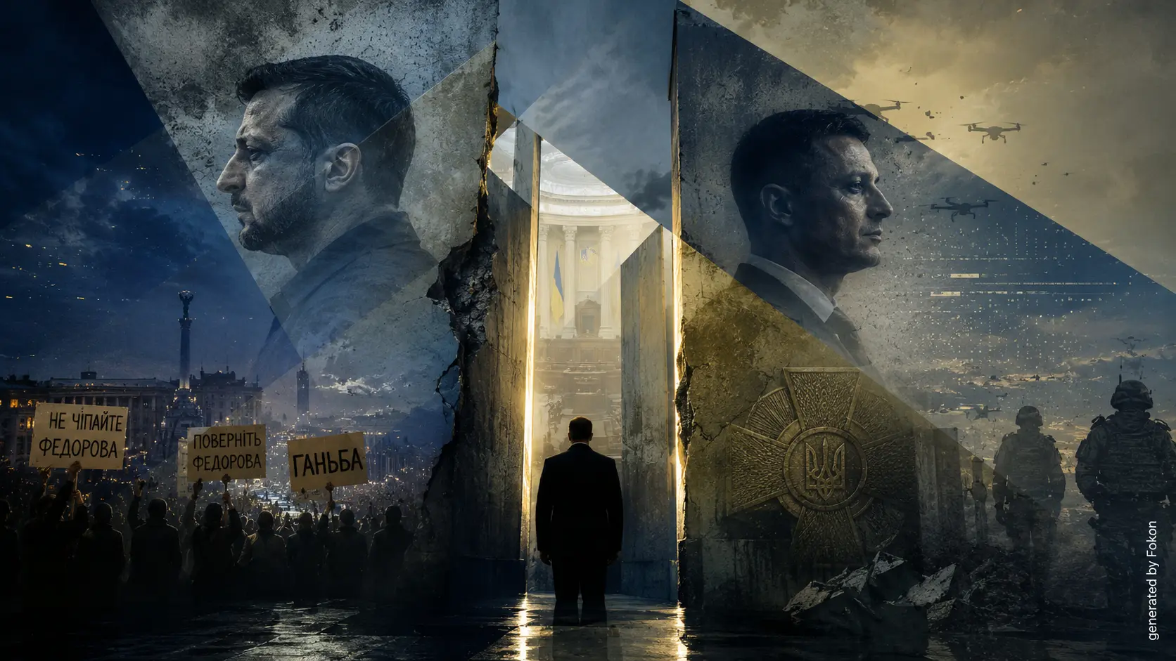 Ukraine : Volodymyr Zelensky remplace Mykhaïlo Fedorov après des manifestations dans plusieurs villes