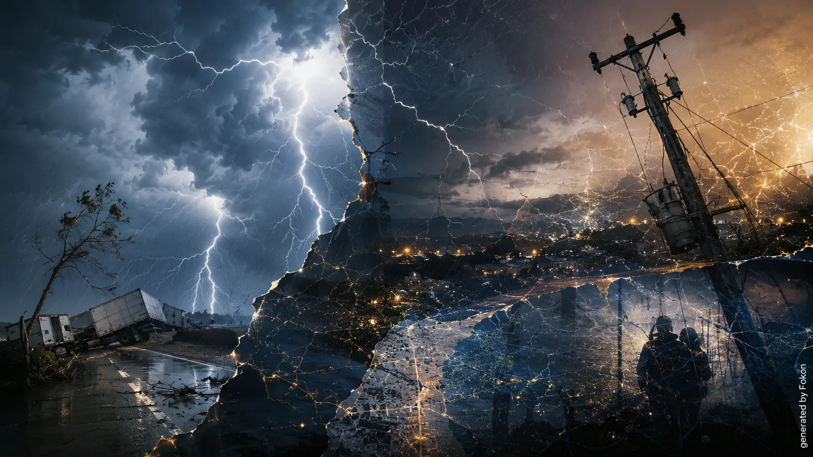 Orages en France : deux morts et 53 000 foyers privés d’électricité