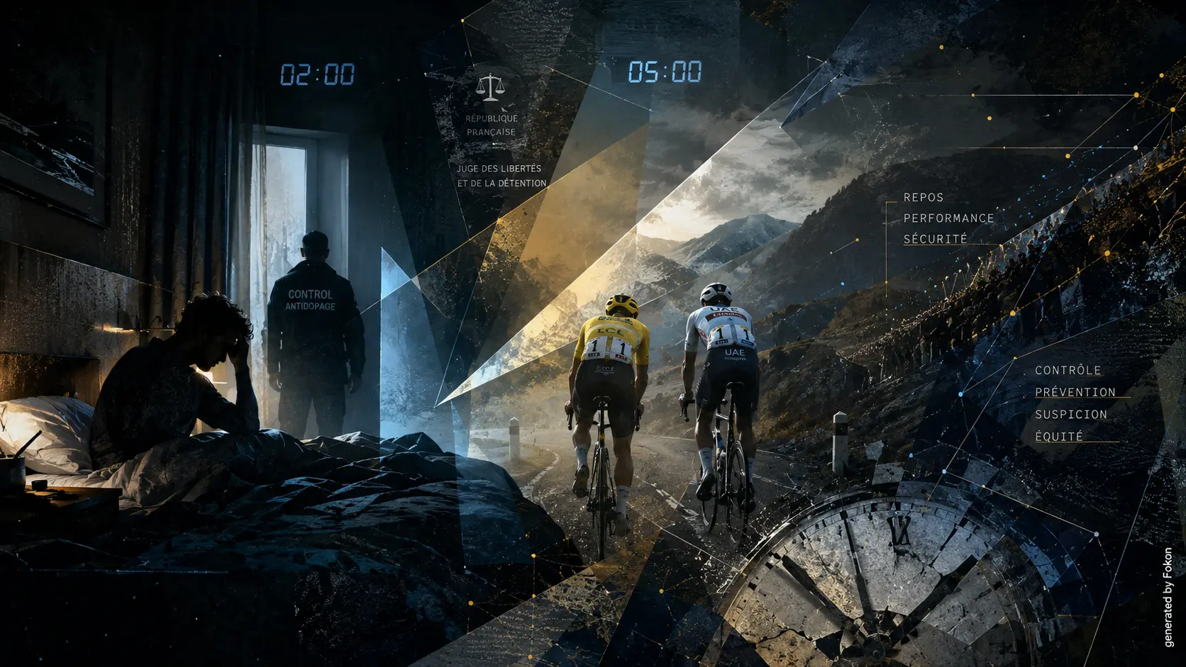 Tour de France 2026 : le CPA conteste les contrôles nocturnes de Pogacar et Vingegaard