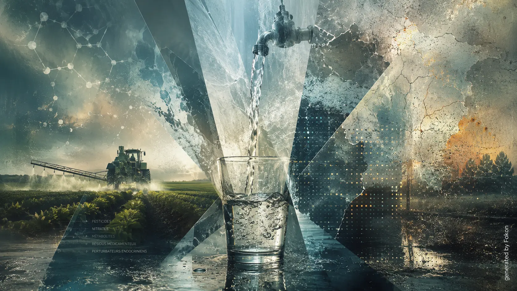 Environnement : un rapport alerte sur la pollution généralisée de l’eau potable en France