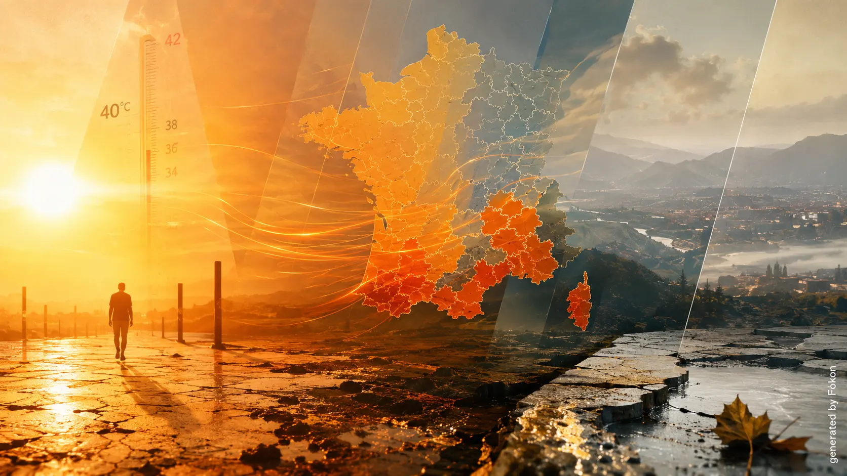 Canicule en France : Météo-France place 23 départements en vigilance orange jeudi
