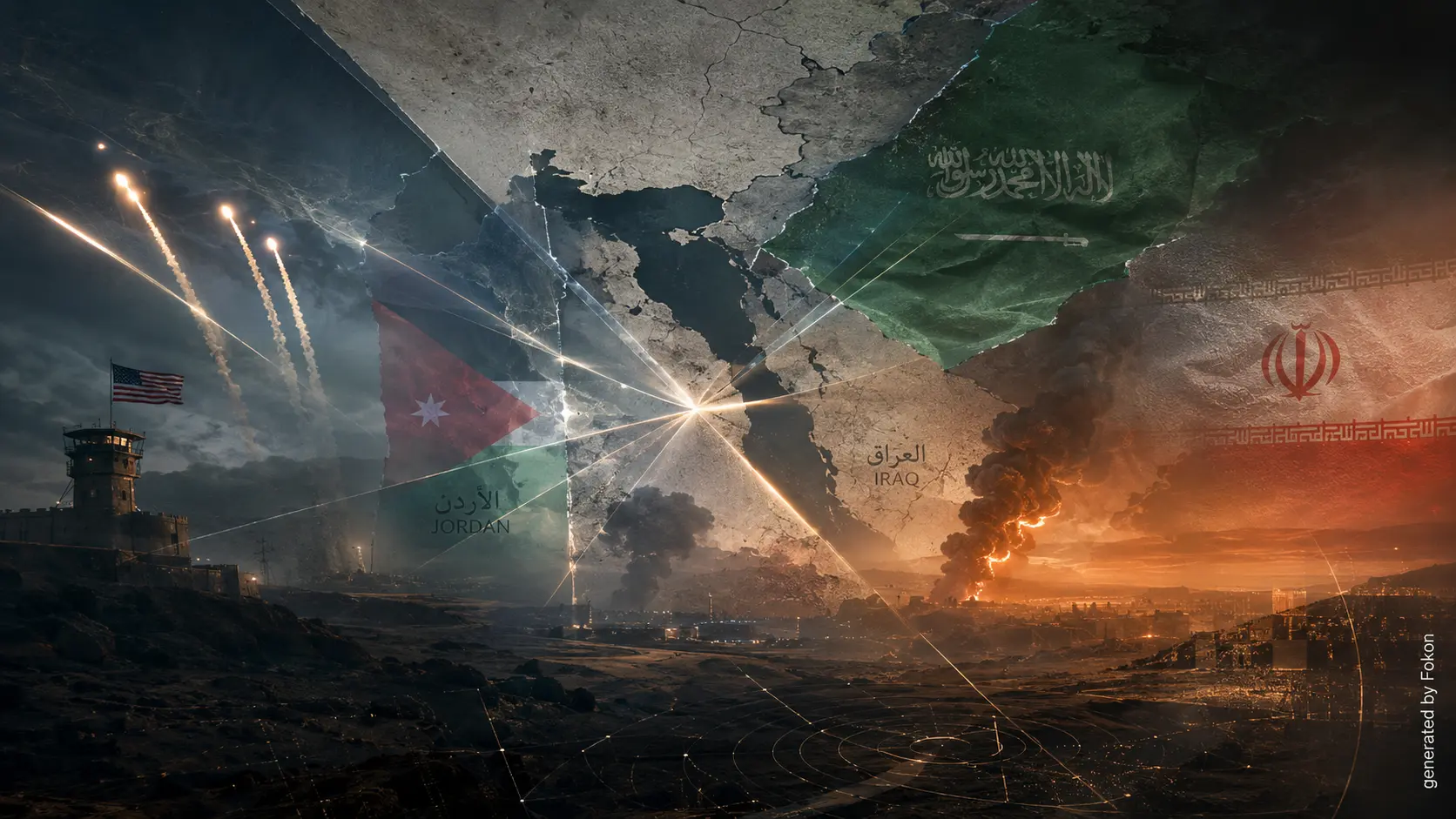 Moyen-Orient : les États-Unis et l’Arabie saoudite frappent l’Irak après des tirs iraniens en Jordanie